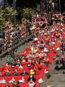 日本一118段 毎日飾って片付け 伊豆稲取温泉2022雛のつるし飾りまつり（つるし飾り・つるし雛）